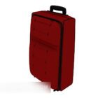 Punainen matkalaukku