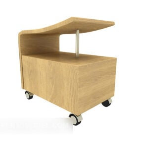 Muebles de mesa auxiliar extraíbles modelo 3d