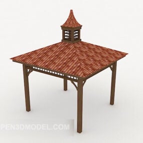 3D-модель будівлі павільйону Hexagon Roof Top