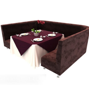 Restaurant Featured Table 3d model