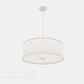 Round Color-changing Chandelier 3d model