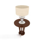 Round Table Lamp Side Table