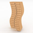 S-type Chest Of Drawer Wooden