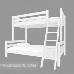 School Bunk Bed 3d model