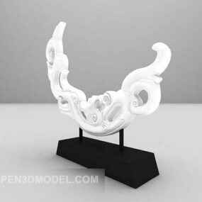 Bord Skulptur Møbler 3d model
