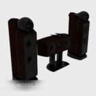 Set speaker combination 3d model