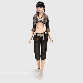 Sexy Beauty Character 3d model