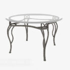 Classic Glass Side Table Coffee Table