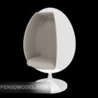 Téléchargement de modèle 3d de chaise d'oeuf simple