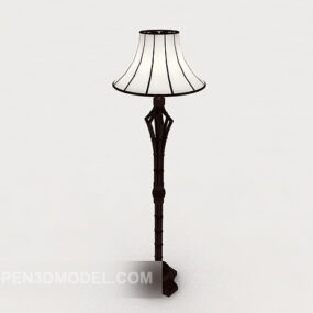 Simple European Home Floor Lamp 3d model