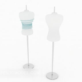 Simple Fashion mannequin Human Hanger 3d model