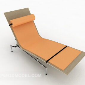 Simple Recliner Chair 3d model