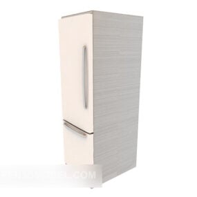 Enkel og praktisk kjøleskap 3d-modell