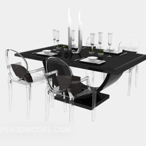 Simple Stylish Table 3d model