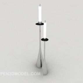 Simple Candlestick Lamp 3d model