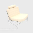 Simple casual back seat 3d model
