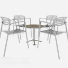 Set di sedie da tavolo stile casual semplice