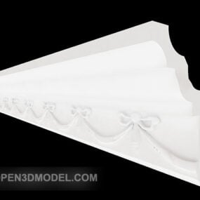 Simple Component Plaster Line 3d model