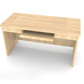 Simple Computer Table 3d model
