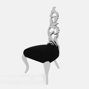 Enkel mote casual stol 3d-modell