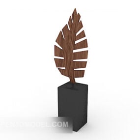Mobilier de décoration de vase simple modèle 3D