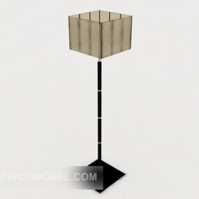 Simple Generous Floor Lamp 3d model