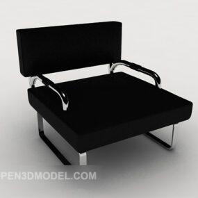 Simple Generous Home Chair 3d model