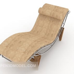3д модель простого щедрого кресла для спальни