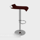 Simple home high stool 3d model