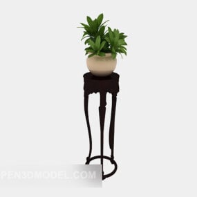 Simple Home Potted Set Up 3d model