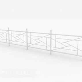 Simple Home Railing 3d model