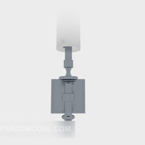 Lampada da parete semplice in stile domestico Modello 3d