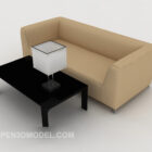 Simple Khaton Double Sofa
