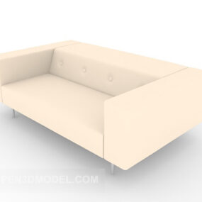 Simple Modern Sense Sofa 3d model