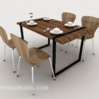 Simple Modern Style Dining Table