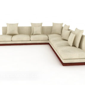 Chinese Corner Sofa 3d model