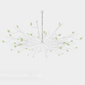Simple Personality Craft Chandelier 3d model