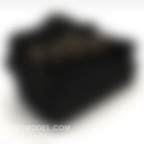 간단한 성격 더블 소파 3d 모델