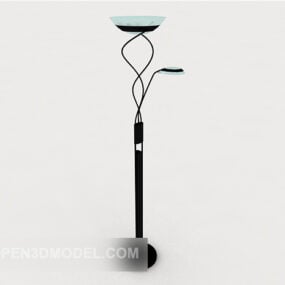 Jednoduchý 3D model pouliční lampy osobnosti