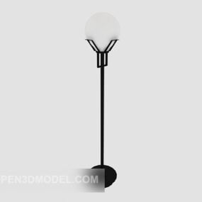 Simple Road Floor Lamp 3d model