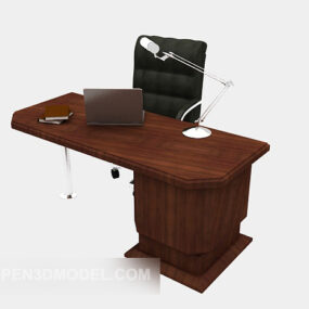 Simple Small Desk 3d model