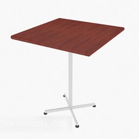 Simple Sofa Side Table 3d model