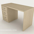 Simple Square Desk Mdf
