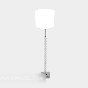 Tischlampe im einfachen Stil, 3D-Modell