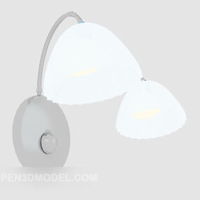 Model 3d Lampu Dinding Gaya Minimalis