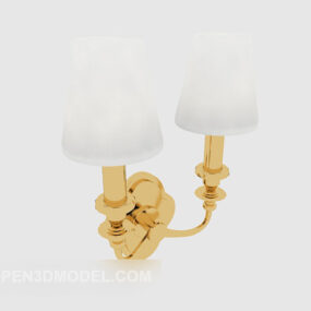 Eenvoudige wandlamp V3 3D-model