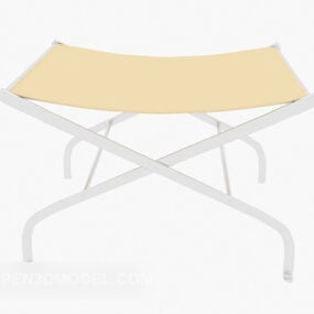 3D model jednoduché skládací židle