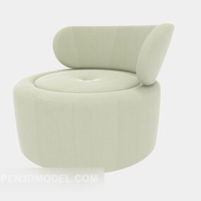 Model 3d Upholsteri Sofa Rumah Tunggal