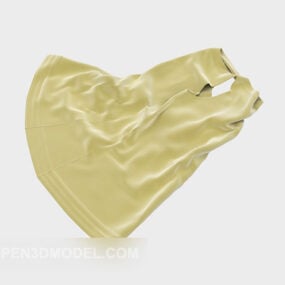 Skirt Yellow 3d model