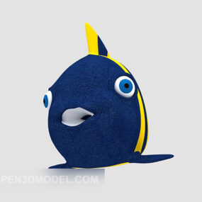 3D model hračky Small Fish Stuff Toy